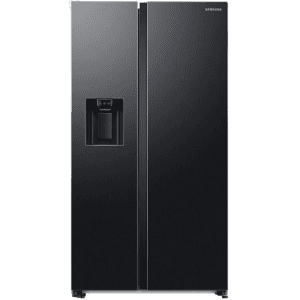 Samsung Side by Side Refrigerator | Convertible 5 In 1 Digital Inverter | 633 L | Black Matt | RS78CG8543B1HL