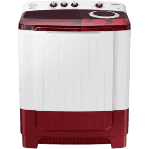 SAMSUNG 8.5 kg Semi Automatic Top Load-WT85R4200RR/TL | Red, Grey