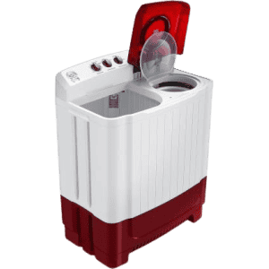 SAMSUNG 8.5 kg Semi Automatic Top Load-WT85R4200RR/TL | Red, Grey