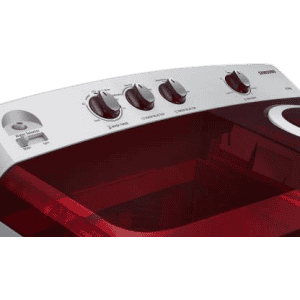 SAMSUNG 8.5 kg Semi Automatic Top Load-WT85R4200RR/TL | Red, Grey
