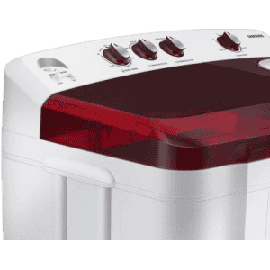 SAMSUNG 8.5 kg Semi Automatic Top Load-WT85R4200RR/TL | Red, Grey