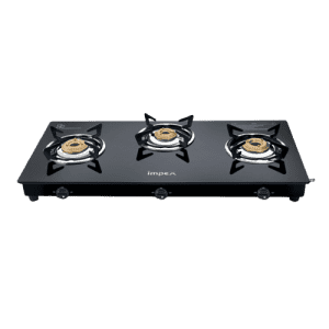 Impex Specta 3B Neo Manual Glasstop Gas Stove | 3 Burner