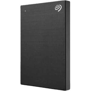 Seagate One Touch with Password Protection | Portable 2 TB External Hard Disk Drive | Black