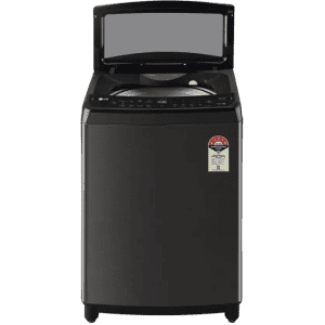 LG 10 kg Fully Automatic Top Load with In-built Heater | THD10SWP |  Black