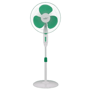 V-Guard Finesta STS NEO II Pedestal Fan | 400MM | WHITE & GREEN