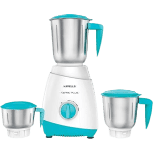 HAVELLS 500W 3 Jar Limited edition Mixer grinder Aspro Plus 500 Mixer Grinder | White, Blue