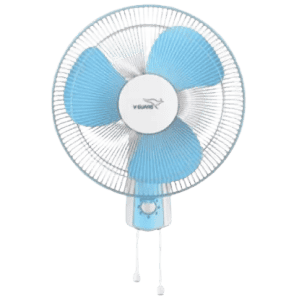 V-Guard Finesta STD Plus 16 | 3 Blade Wall Fan 400 mm | White / Blue