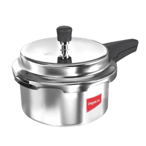 IMPEX ECO 2 Induction Bottom Pressure Cooker | 2 L | Silver