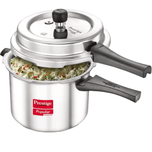 Prestige Popular Svachh Pressure Cooker | 5 L | Aluminium