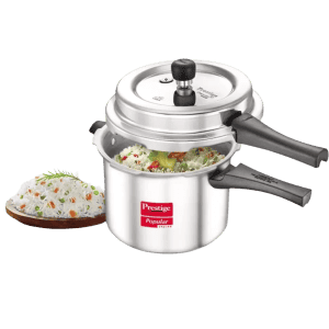 Prestige Popular Svachh Pressure Cooker | 5 L | Aluminium