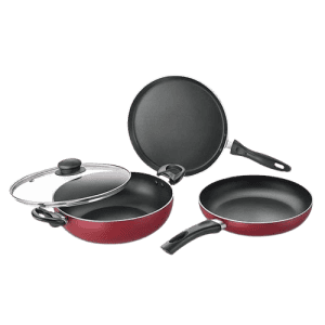 Prestige Omega Deluxe Plus BYK Set of 3 | Black and Red