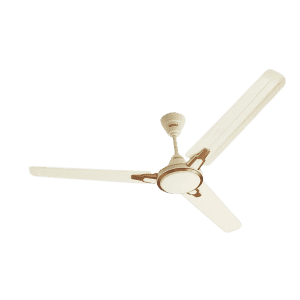 USHA Racer Chrome Ceiling Fan | 1200MM | Ultra High Speed 400RPM | Rich Ivory