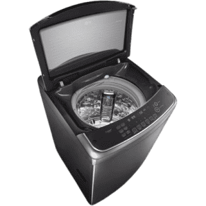 LG 11 kg Fully Automatic Top Load with In-built Heater THD11STB | Black