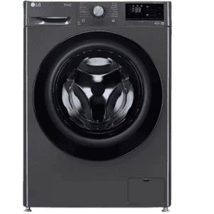 LG 7 kg Wifi Fully Automatic Front Load with In-built Heater | FHV1207Z4M | Black