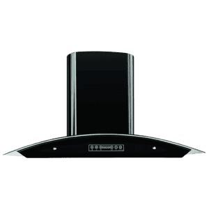 Pureflames | Java | Kitchen Chimney  | 90 cm |  Black