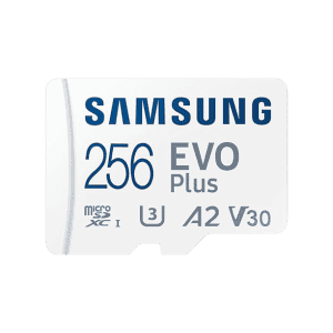 Samsung EVO Plus MicroSDXC | 256 GB | Class 10 | 160 MB s Memory Card  With Adapter