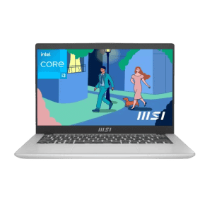 MSI Modern 14 Intel Core i3 12th Gen 1215U | 8 GB | SSD | 512 GB SSD | 14 Inch | Urban Silver | C12MO-1022IN