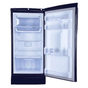 Godrej Edge Pro Single Door Refrigerator | 185 Litres | 4 Star | Direct Cool Inverter Technology | Marine Blue | RD EDGEPRO 210D TA