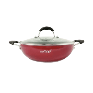 Nolta Popular Series Kadai with Glass Lid | 24 cm