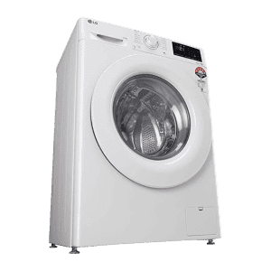 LG 6.5 Kg 5 Star Inverter Fully-Automatic Front Load Washing Machine with In-Built Heater | FHV1265Z2W | White