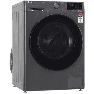 LG 7 kg Wifi Fully Automatic Front Load with In-built Heater | FHV1207Z4M | Black
