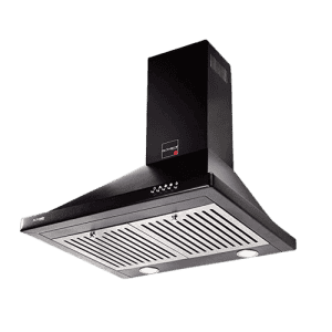 Blowhot 60 Cms Ariel Chimney | 800 m3/h | Black