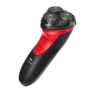Havells RS7005-3 Head Rotary Shaver with Built in pop-up Trimmer for Wet and  Dry Shave | Protection from cuts | Black Red