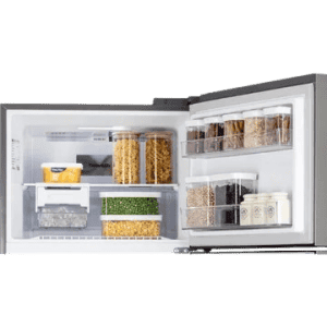 LG 466 L | 2 Star Frost Free Double Door Refrigerator with Door Cooling Plus | Shiny Steel | GL-T492MPZY