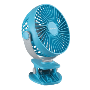 Bajaj Pygmy Mini Fan 110mm | USB Charging Fan | Multi-Clip Function | Rechargeable Fan| Battery Fan