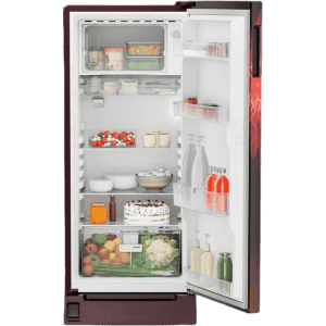 LIEBHERR Plus Direct Cool Single Door Refrigerator | 202 Litres | 3 Star | Antibacterial Gasket | Red Mystiq | DFPrmC 2021