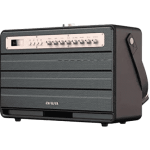 Aiwa MI-X 450 Pro ENIGMA 120 Watts Portable Bluetooth Speaker | Green Amplifier Technology | Rose Gold Black
