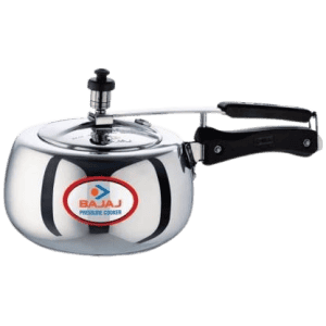 BAJAJ Majesty Duo PCX 63D Handi 3 L Induction Bottom Pressure Cooker | Aluminium