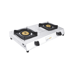 IMPEX IGS 12B Stainless Steel Manual Gas Stove | 2 Burners