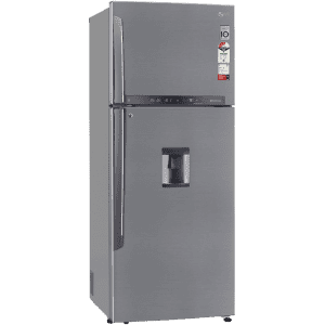 LG 471L 3 Star Frost-Free Inverter Wi-Fi Water Dispenser Double Door Refrigerator | GL-T502XPZ3 | Steel
