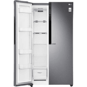 LG 679 L Frost Free Inverter Linear Side-by-Side Refrigerator | GC-B247KQDV | Grey