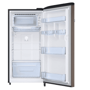 Samsung 198 L 4 Star Inverter Direct cool Single Door Refrigerator | RR21A2G2XDX/HL | Luxe Brown