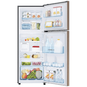 Samsung 244 L 2 Star Inverter Frost-Free Double Door Refrigerator | GOLDEN
