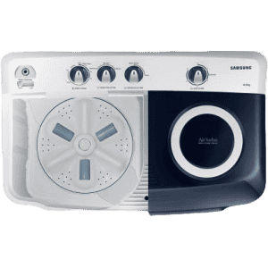 SAMSUNG 8 kg Semi Automatic Top Load-WT80R4200LG/TL | White, Grey