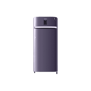 Samsung 225 L 4 Star Inverter Direct cool Single Door Refrigerator | RR23A2E3XUT/HL | Pebble Blue
