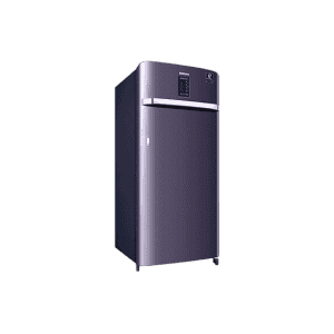 Samsung 225 L 4 Star Inverter Direct cool Single Door Refrigerator | RR23A2E3XUT/HL | Pebble Blue