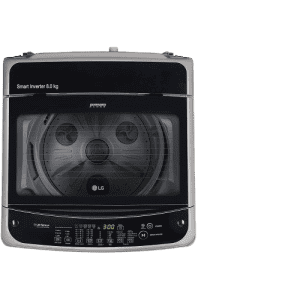 LG 8.0 Kg 5 Star Smart Inverter Fully-Automatic Washing Machine | T80SJSS1Z | Free Silver