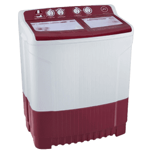 Godrej Edge Semi-Automatic Top Load Washing Machine | 8.5 kg | 5 Star | Wine Red | WS EDGE 8.5 WnRd TB3 M