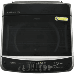 LG Washing Machiene | T10SJMB1Z |10 kg Fully Automatic Top Load | Black