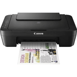 Canon PIXMA E410 Multi-function Color Inkjet Printer | Black