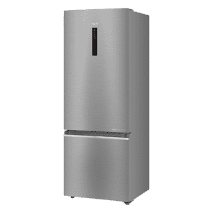 Haier Finish Bottom Mounted Frost Free Refrigerator | 355 L | 3 Star | Inox Steel | HRB 4053BIS P