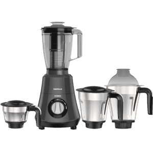 HAVELLS HYDRO Mixer Grinder | 750 W  | 4 Jars | Black