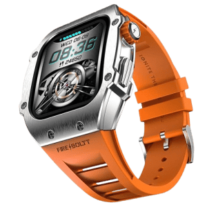 Fire-Boltt ASPHALT Newly Launched Racing Edition Smart Watch | Bluetooth Calling | Silver Orange | BSW176