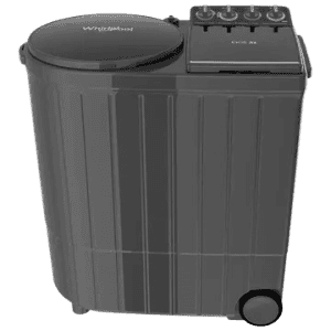 Whirlpool Semi Automatic Washing Machine | 10 kg | 5 Star | Dynamix Detergent Dispenser | Graphite Grey | 30343