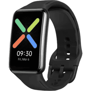 OPPO Watch Free Smartwatch | OWWE201 |  Free Size | Black Strap