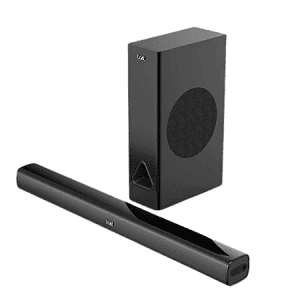 boAt Aavante Bar 1250 80 Watt 2.1 Channel Wireless Bluetooth Soundbar | Premium Black